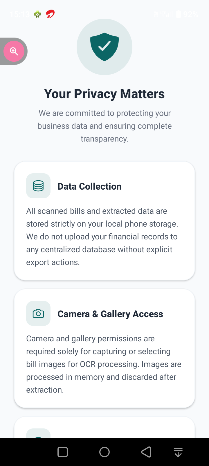 BillMarg Privacy and Data Security